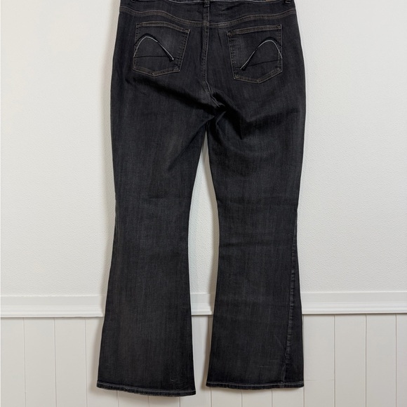 Guess Jeans Venice Dark Wash Bootcut Flare Stretch Jeans Size 34 Y2K - Picture 10 of 16